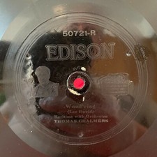 EDISON DIAMOND DISC 50721 Thomas Chalmers/Sam Ash SEE DESCRIPTION