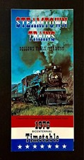 1976 Bellows Falls Vermont Bicentennial Steamtown Trains Vintage Travel Brochure
