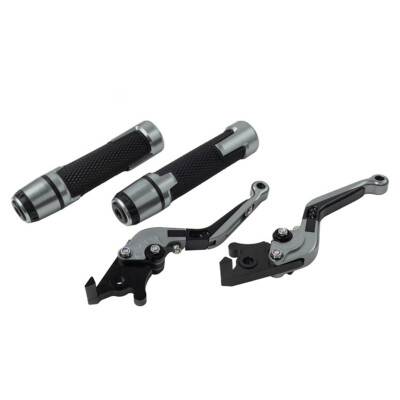 barbapicariページ Folding Extendable Brake Clutch Levers Handlebar Grips For