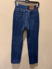 Women's Vintage 1980's Union Tag Lee High-Rise Tapered Riders 27x29 Rare