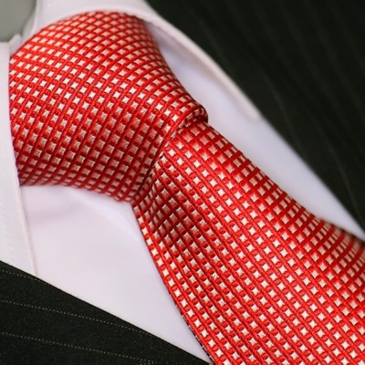 BINDER de LUXE KRAWATTE tie slips corbata cravatte Dassen Krawatten 330 Rot