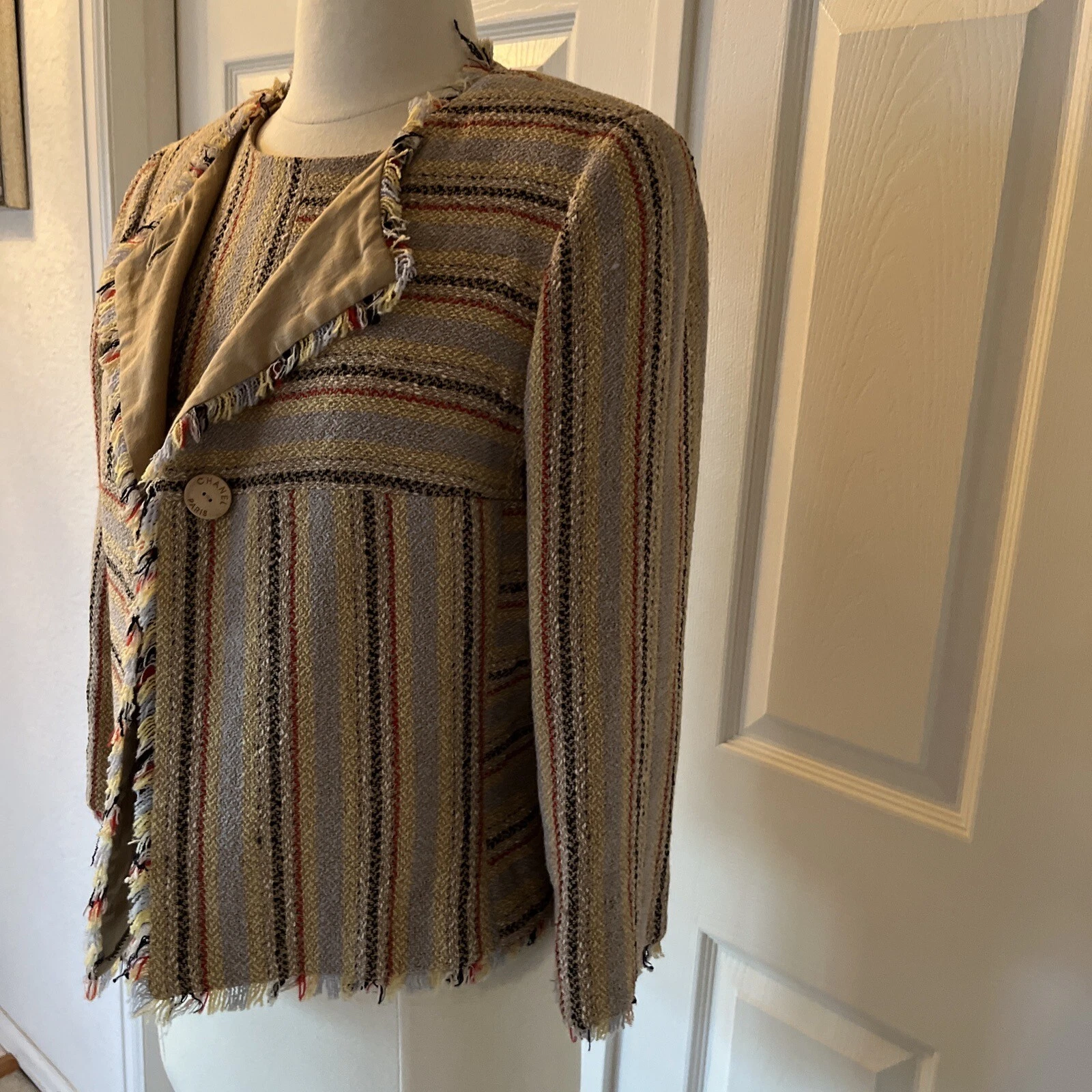 CHANEL SET GIUBBOTTO E GIUBBOTTO BIPEZZI TAGLIA 40