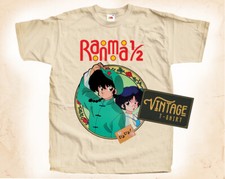 Ranma 12 V2 Natural color Vintage T Shirt for Men Woman Unisex Size S-5XL