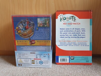 Robots Limited Edition DVD Movie Gift Pack with Figure & Mix
