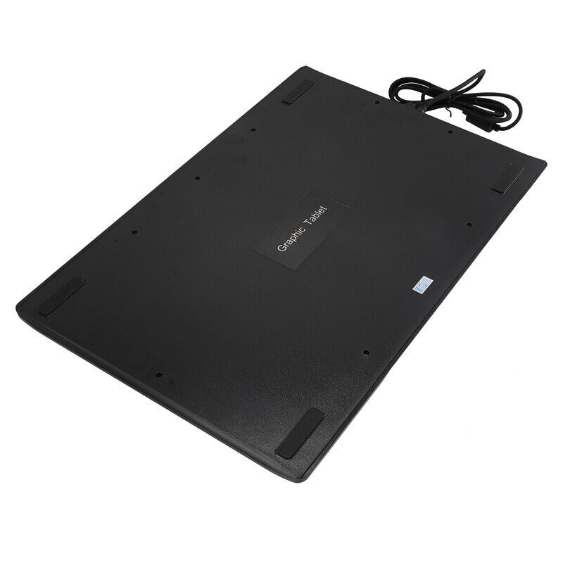 10x6 inch Digital Drawing Tablet HD Screen Graphics tablet with Battery-free Pen