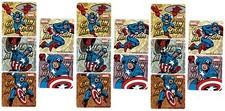 MARVEL Avengers CAPTAIN AMERICA 15 Large Stickers 