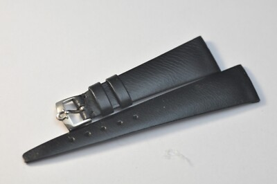 Original Omega Watch Band Strap fit 17mm lugs Genuine Leather
