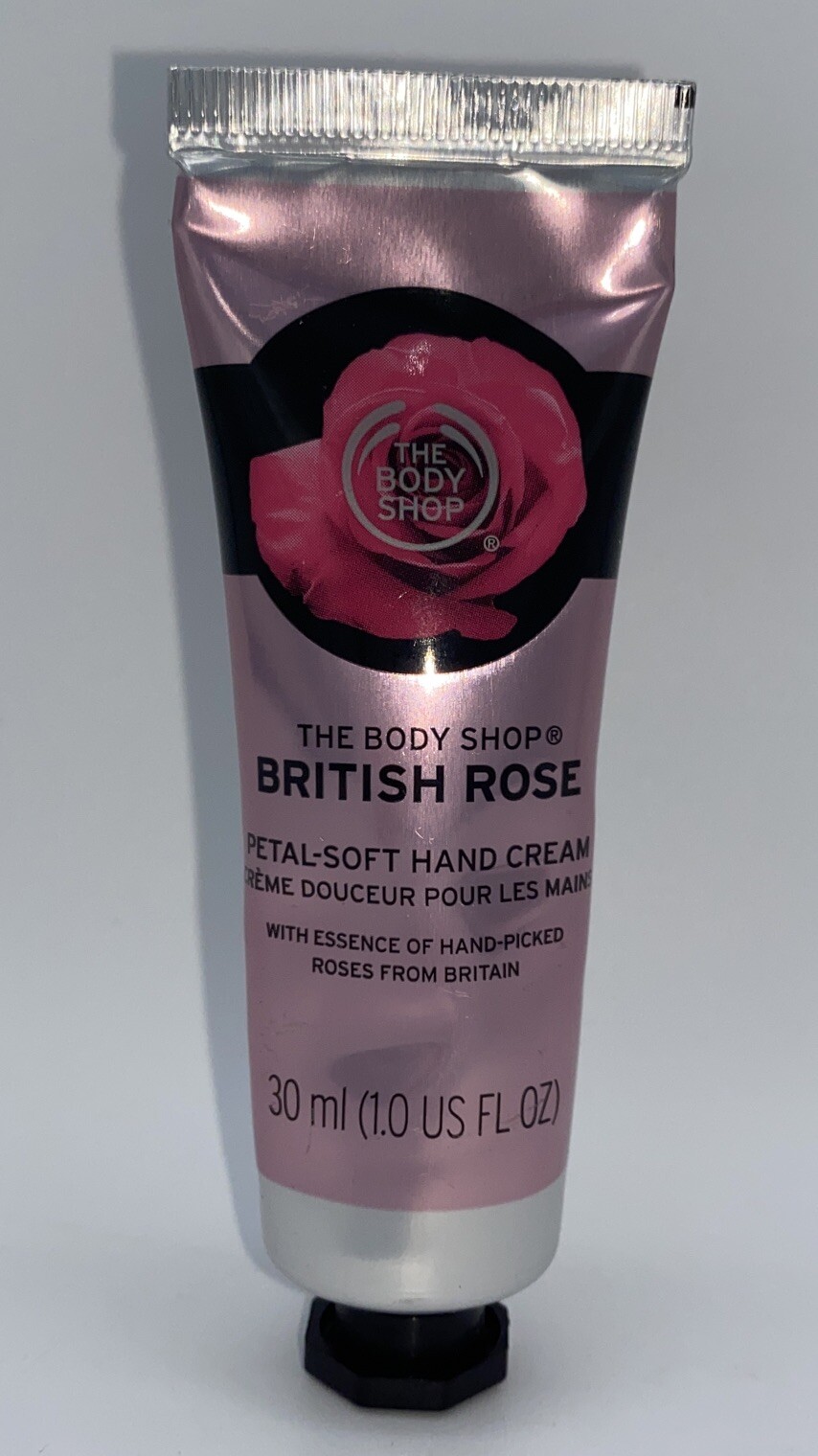 Body Shop Hand Cream British Rose Travel Size 30ml A42