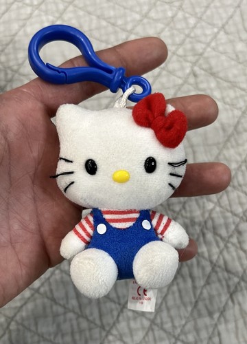 Hello Kitty Ty Beanie Baby + Ty Hello Kitty Keychain Lot Of 2 - Picture 9 of 24