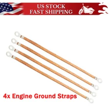 11.4" Engine Ground Straps Kit For Ford  Honda Acura Toyota Nissan Car Truck