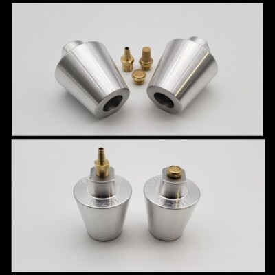 Strictly Modified Tig Welding Back Purge Plugs 1.5''-2'' NPS & Tube Set Of 2
