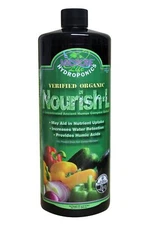 Microbe Life Hydroponics Nourish-L Liquid Fertilizer, Stimulator to Enhance P...