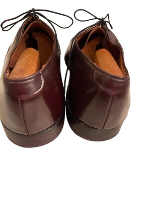 ALLEN EDMONDS PARK AVENUE BURGUNDY CAP TOE OXFORDS, SIZE 9D  display picture 2