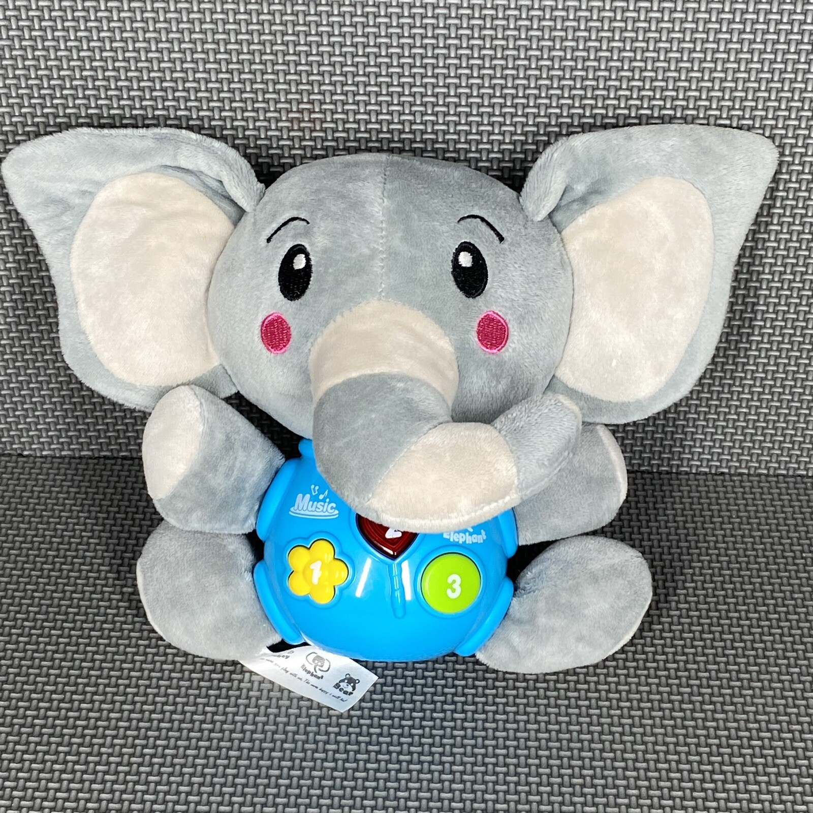 singing stuffed elephant