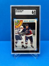 1978-79 OPC #115 MIKE BOSSY ROOKIE CARD SGC 6 - New York Islanders HOF