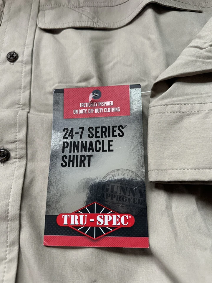 TRU-SPEC XL Shirt Uniform  Khaki size Pinnacle Long sleeve - Image 4 of 4