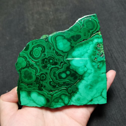 AAA 220.7G Natural Polished Malachite Pear Cabochon Gemstone Congo Africa YWD112 - Bild 10 von 12