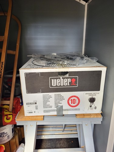 Weber Holzkohlegrill Original Kettle Premium 57 cm unbenutzt - Bild 3 von 4