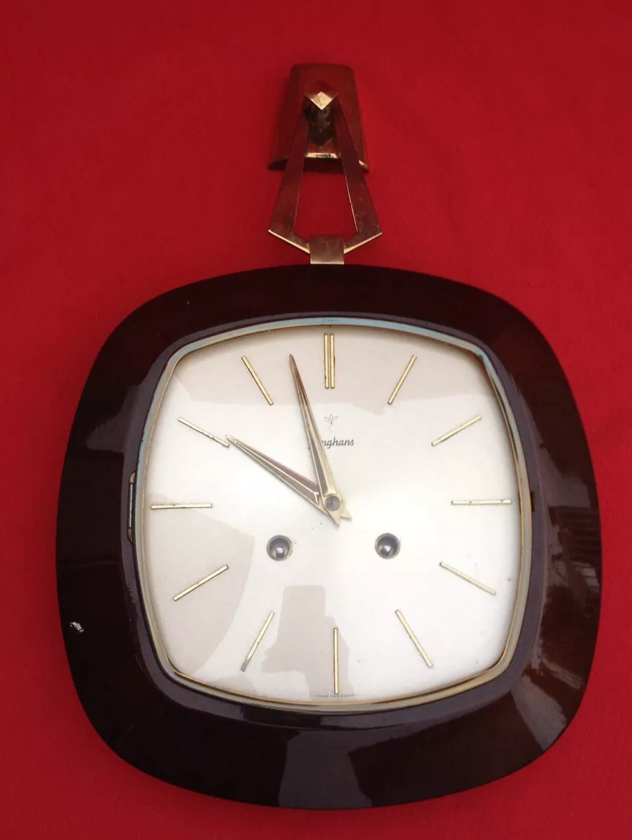 PENDULE / CARILLON A MUSIQUE MECANIQUE JUNGHANS / HORLOGE VINTAGE GERMANY