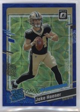 2023 Panini Donruss Optic Rated Rookie Blue Scope Prizm Jake Haener #277 16wc