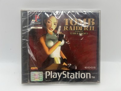 Tomb Raider II 2 PS1 Playstation 1 Black Label Factory Sealed 