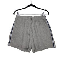 Vintage The Body Co 80s 90s Athletic Wear SHorts Stripe Mom Large Workout T