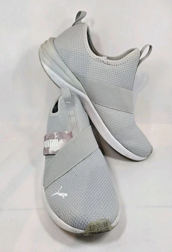 Sneakers Puma Better Foam da donna taglia 9 grigie slip on scarpe da ginnastica leggere