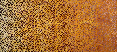 1 Yard Cut of Lunn Fabric Scales Ombre Batik 100% Cotton 3889 Mango Purple