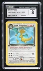 Dark Dragonite 1st Ed. Pokemon Team Rocket CGC 8 2000