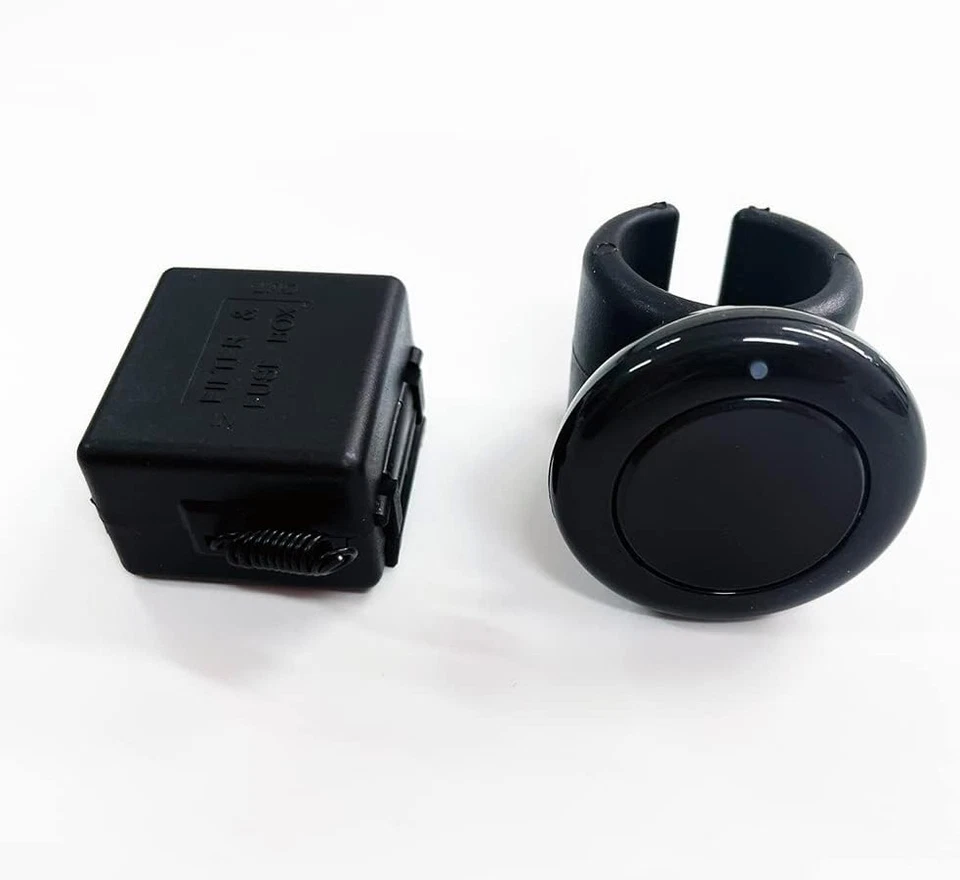 Volante Botón Bocina Inalámbrico 12V Universal + Caja Receptor Bocina Botón Kit Foto 2 de 4