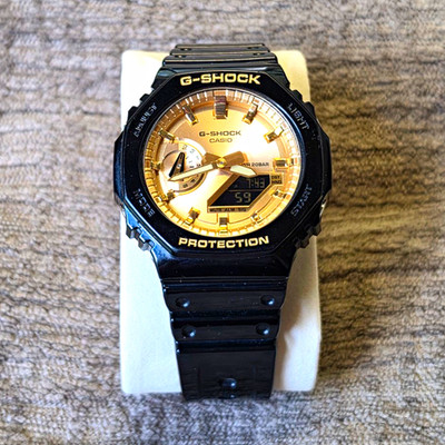 Casio G-shock 2100GB-1A Gold Tone Watch