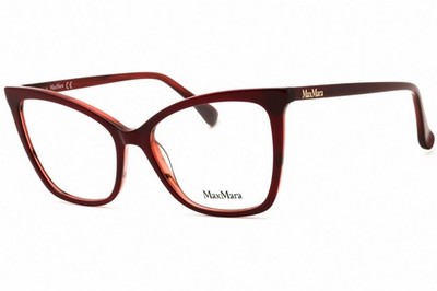MAX MARA MM5060-071-54 Eyeglasses Frame Size 54mm 16mm 140mm BORDEAUX Women 889