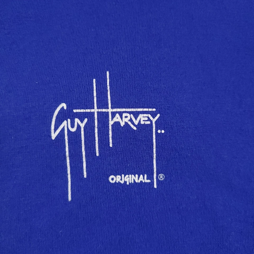 Camisa Guy Harvey Juvenil XL Camiseta Gráfica de Caimán Manga Corta Exterior 2011 Foto 4 de 4