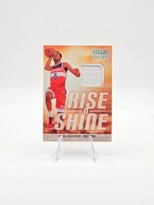 Bilal Coulibaly 2023-24 Panini NBA Hoops RC Rise n Shine Patch #RS-BIL Wizards
