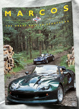 MARCOS LM500/600 MANTARA SALES BROCHURE 1994 Tommy Erdos & Cor Euser Le Mans