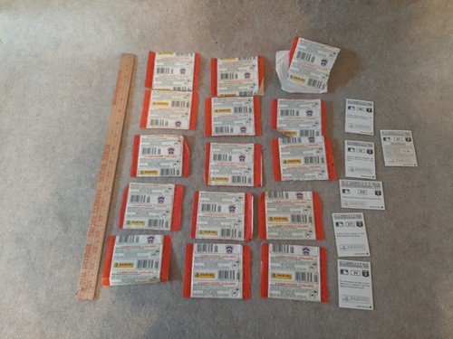 Set 14 Panini Baseball 1988 sealed Album Stickers Mini Trade Cards & 1 opened - Picture 8 of 10