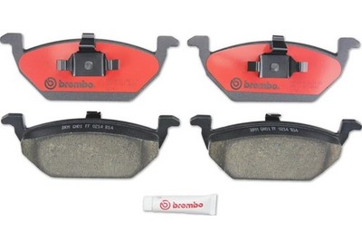 GENUINE BREMBO P85041N Premium Ceramic Front Disc Brake Pad Set VW Polo 02-09