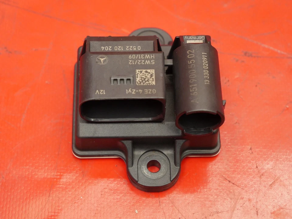 Mercedes W204 C-Klasse Glühzeitrelais Glühsteuergerät Steuergerät A6519005502 - Bild 2 von 4