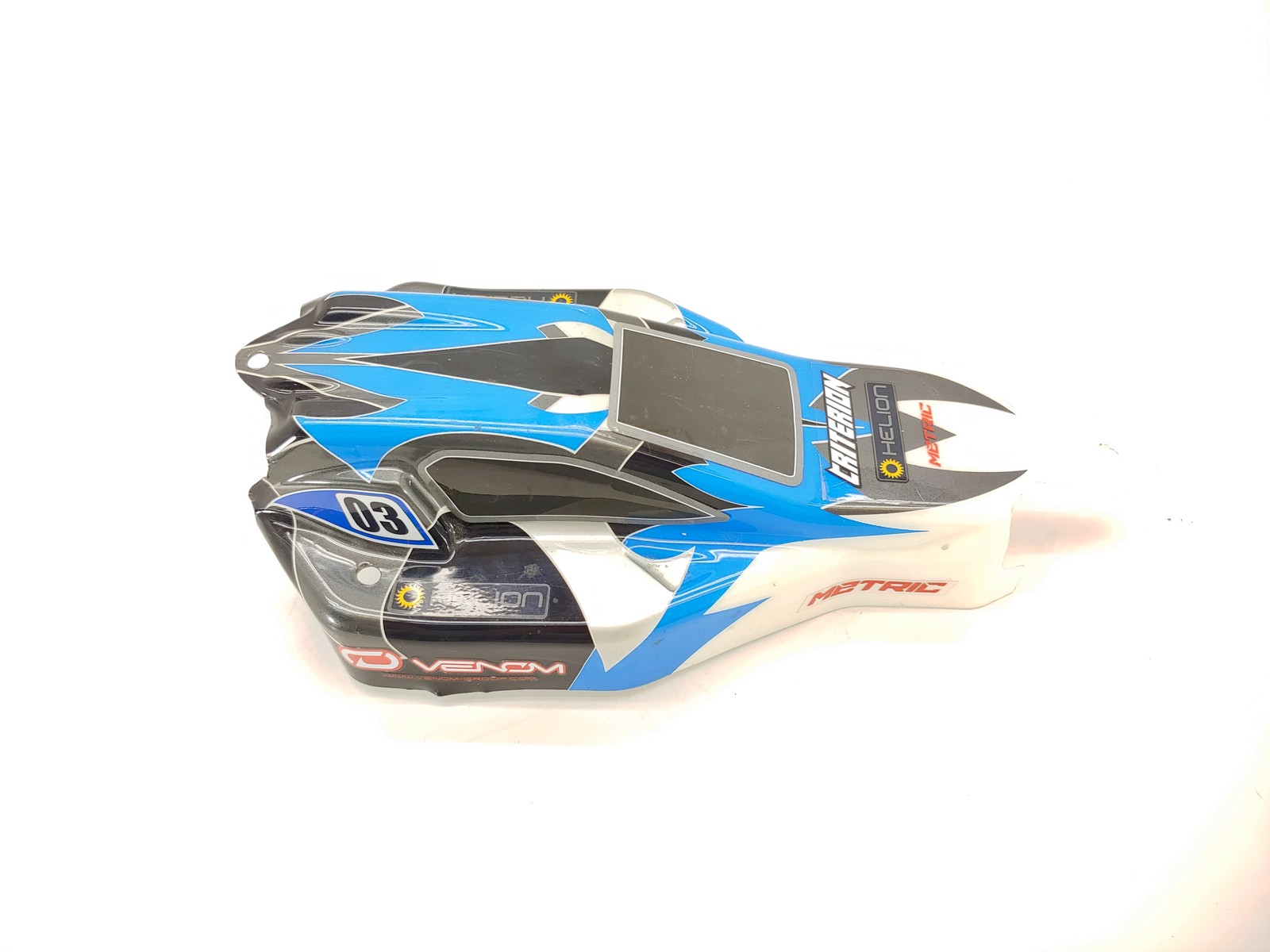 Rare Used Vintage Helion Criterion 1/10 2wd Brushed Buggy ARTR No Radio Used