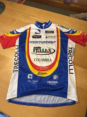 Corratec Selle Italia Colombia Retro Rennrad Trickot Team