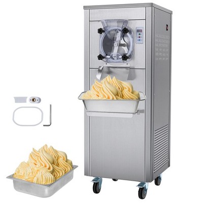 Kommerzielle Eismaschine 18 L/h Ausbeute Einzelgeschmack Edelstahl