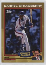 2024 Topps x Chris Berman Boomer's Baseball Gold /149 Darryl Strawberry #41 0z6e