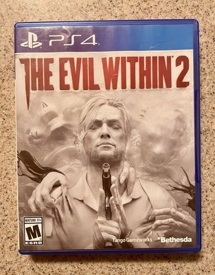 The Evil Within 2 PS4 Horror M Rated 2017 Bethesda Manual Included