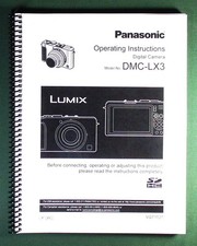 Panasonic DMC-LX3 Instruction Manual: 160 Pages  Protective Covers 