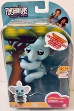 WowWee Fingerlings Baby Elephant Gray Interactive Toy - New