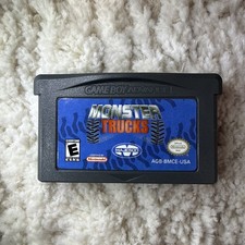 MONSTER TRUCKS NINTENDO GAME BOY ADVANCE SP GBA