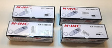 N.INC KX  T888CID Corded Telephones with Flash  VIP Caller ID   Lot of 4 New 