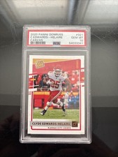 Clyde Edwards-Helaire 2020 Panini Donruss Canvas Rated Rookie PSA 10 Chiefs LSU