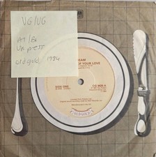 Cream Sunshine Of Your Love / Anyone For Tennis? Vinyl Record VG/VG OG9426 1984