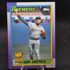 1990 Topps - Gary Sheffield GOLD CUP ROOKIE Gem mnt POTENTIAL